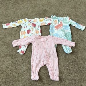 Carter’s Preemie Sleepers Lot (includes 3)